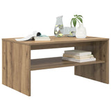 Coffee Table Artisan Oak 80 x 50 x 40 cm Engineered Wood 8000283