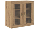 Highboard 2 pcs Artisan Oak Engineered Wood 3416016