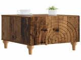 Coffee Table Old Wood 49 x 50 x 40 cm Engineered Wood 894283
