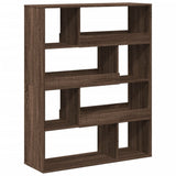 Bookcase Brown Oak 100x33x125.5 cm Engineered Wood 3309336