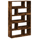 Room Divider Smoked Oak100x33x156.5 cm Engineered Wood 3309496
