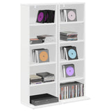 CD Cabinet 2 pcs White 33 x 23.5 x 97.5 cm Engineered Wood 8012691