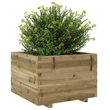 ZNTS Garden Planter 70x70x49.5 cm Impregnated Wood Pine 3282528