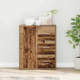 Sideboard with Drawer Old Wood 60 x 31 x 70 cm Engineered Wood 871405