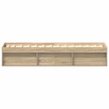 Bed Frame without Mattress Sonoma Oak 90x190 cm Single 3203840