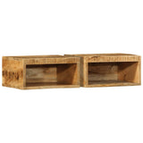 Wall-mounted TV Cabinets 2 pcs Solid Rough Wood Mango 4017470