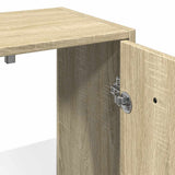 Bathroom Sink Cabinet Sonoma Oak 60x33x60 cm Engineered Wood 849604