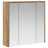Bathroom Mirror Cabinet Artisian Oak 63.5 x 16 x 62.5 cm 889158
