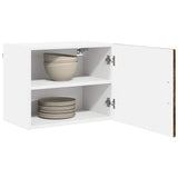 Wall Cabinet PORTO 2 pcs Smoked Oak 50 x 31 x 40 cm 885256