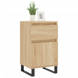 Sideboards 2 pcs Sonoma Oak 40x35x70 cm Engineered Wood 831171