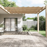 ZNTS Vertical Awning Taupe 60x800 cm Oxford Fabric 148399
