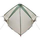 Teepee Tent 10-Person Green and White 567 x 470 x 242 cm 42004065