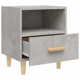 Bedside Cabinets 2 pcs Concrete Grey 40x35x47 cm 812015