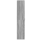 Highboard Grey Sonoma 70x35x180 cm Engineered Wood 3276663