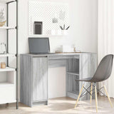 Desk Grey Sonoma 120x42x76 cm Engineered Wood 861819