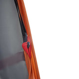 Privacy Tent Grey and Orange Pop-up Waterproof 4004136