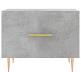 Coffee Tables 2 pcs Concrete Grey 50x50x40 cm Engineered Wood 829373