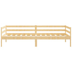 Day Bed without Mattress Solid Wood Pine 90x200cm 806930
