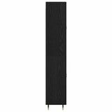 Highboard Black Oak 69.5 x 34 x 90 cm Engineered Wood 3402757