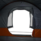 Family Tent Tunnel 8-Person Grey Waterproof 94736