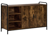 Sideboard Smoked Oak 98.5 x 33 x 81 cm Engineered Wood 8013856