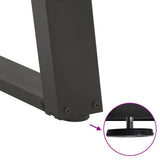 Coffee Table Legs U-Shaped 2 pcs Anthracite 60x cm Steel 4012750