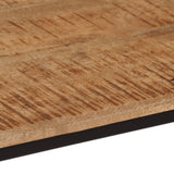 Console Table 80x30x74 cm Solid Wood Mango and Iron 371967