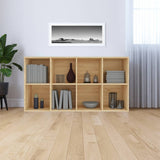 Book Cabinet/Sideboard Sonoma Oak 66x30x130 cm Engineered Wood 800156