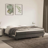 Pocket Spring Bed Mattress Medium Dark Grey 183x213x20 cm California King 347900