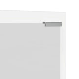 Wall-Mounted Coat Rack White 100 x 10 x 100 cm Engineered wood 874507
