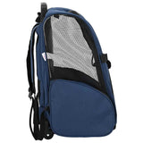 Pet Trolley 3-in-1 Design Blue 48x32x cm Oxford Fabric 42007371
