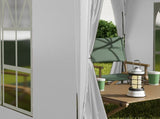 2 x 2 m Garden Pop Up Gazebo, Wedding Party Tent Marquee, Water Resistant Awning Canopy with T3398P310354