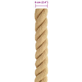 Boat Rope 5 m 6 Natural PP 42029708