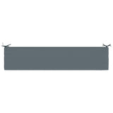 2-Piece Bench Cushions SOEST 2 pcs 100% Polyester Blue 949091