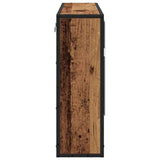 Wall Shelf with Shelf Wall-mounted Old Wood 65 x 20 x 60 cm 883611