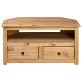 Corner TV Cabinet 93x49x49 cm Solid Pine Panama Range 282685