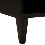 TV Cabinet Black and Gold 100 x 33 x 46 cm Engineered wood 4017844