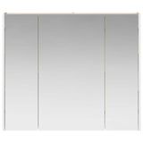 Bathroom Mirror Cabinet Sonoma Oak 83.5 x 15.5 x 70 cm 889265