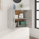 Wall Cabinet Concrete Grey 60x31x60 cm Engineered Wood 812901