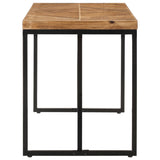 Dining Table 120x60x76 cm Solid Acacia and Mango Wood 323546