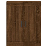 Highboard Brown Oak 69.5x34x180 cm Engineered Wood 3199952
