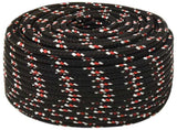 Multipurpose Utility Rope 12 mm 100 m Black and Red PP 3473129