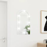 3102977 Mirror with LED Lights 70x40 cm Glass Arch