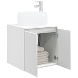 Wall-Mounted Sink Vanity White 49.5 x 44.5 x 66 cm 890452