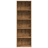 Bookcase Artisian Oak 60x30x189 cm Engineered Wood 857925