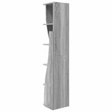 Corner Cabinet 27.5x27x140cm Engineered Wood Grey Sonoma 889871