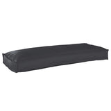 Pallet Cushion Set 2 pcs Black 100 x 40 x 8 cm Oxford Fbric 42001692
