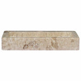 Sink Cream 38x24x6.5 cm Marble 149186