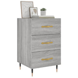 Bedside Cabinet Grey Sonoma 40x40x66 cm Engineered Wood 827642