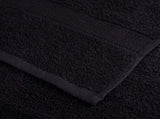 12 Piece Premium Towel Set SOLUND Black 600 gsm 137582